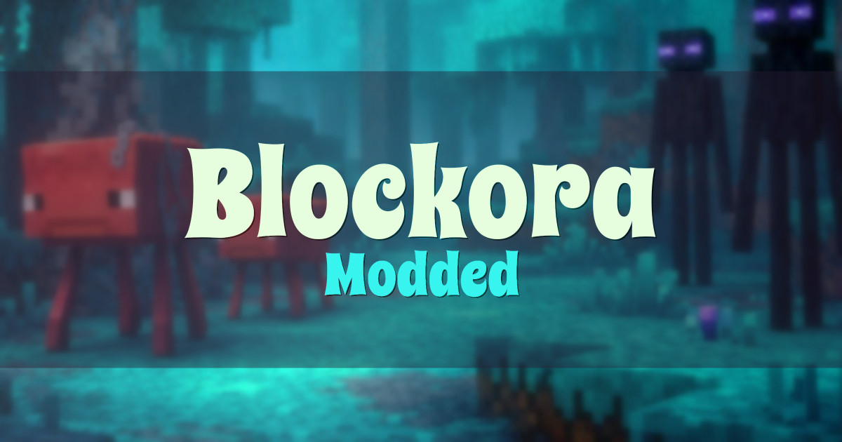 Blockora Modded Minecraft server