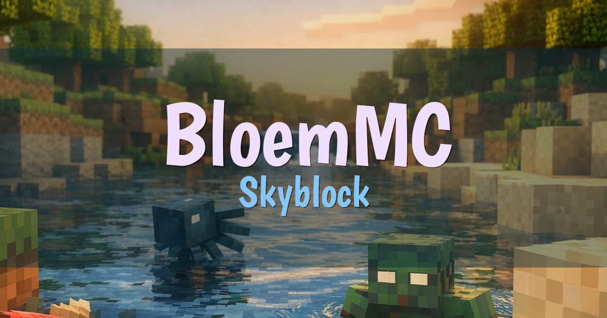 BloemMC Skyblock Minecraft server