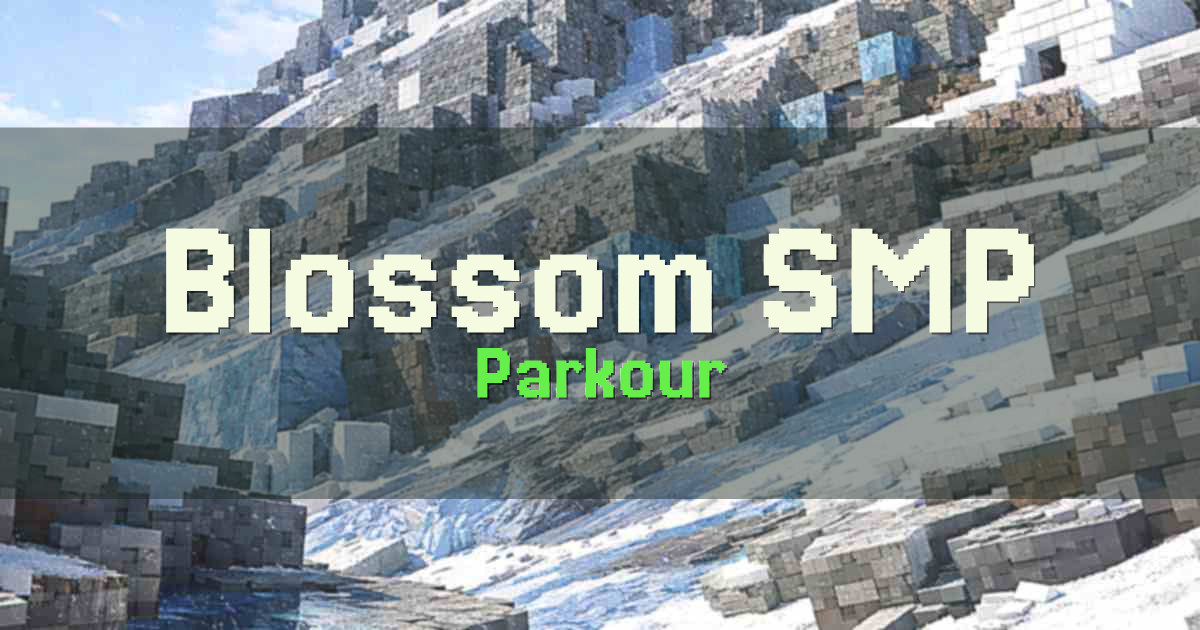 Blossom SMP Parkour Minecraft server