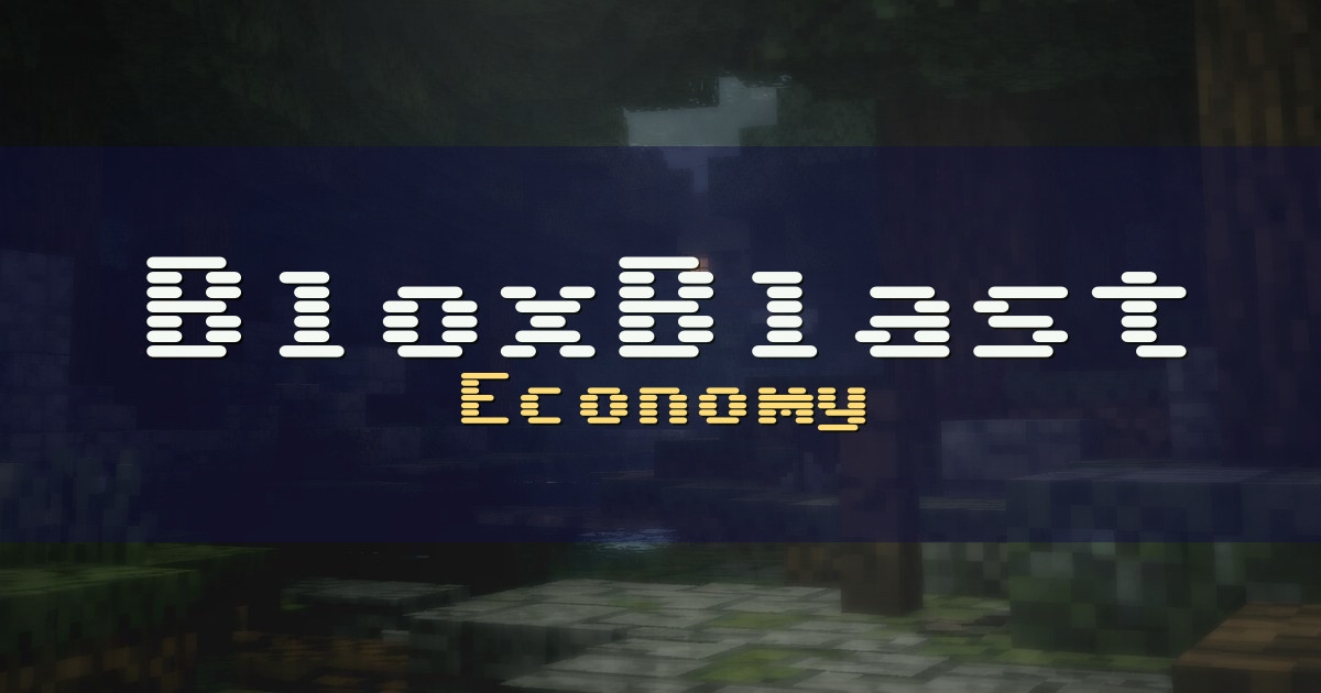 BloxBlast Economy Minecraft server