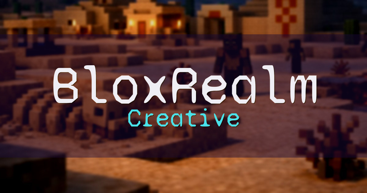BloxRealm Creative Minecraft server