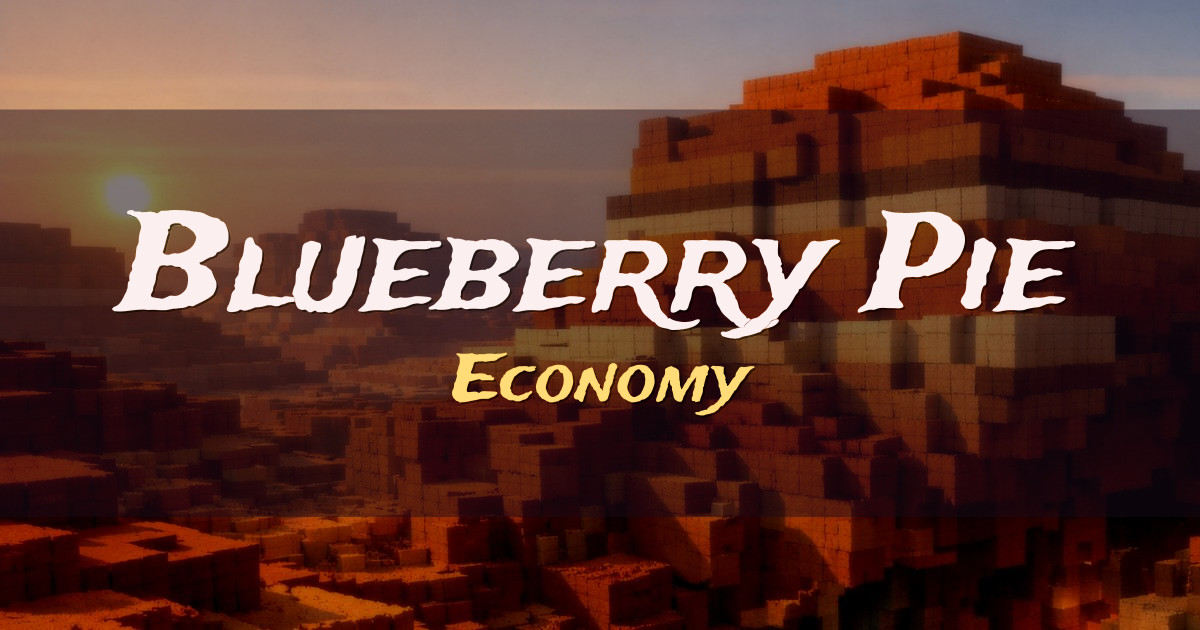 Blueberry Pie Economy Minecraft server