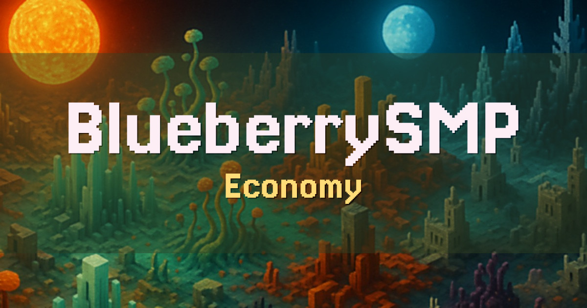 BlueberrySMP Economy Minecraft server