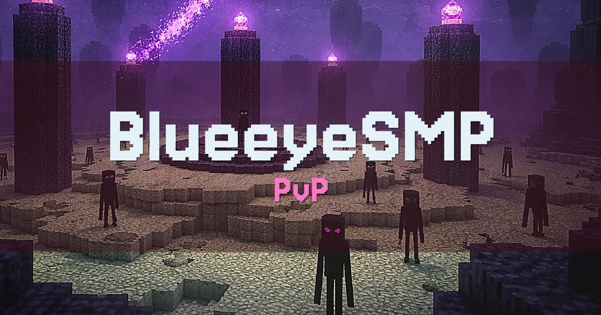 BlueeyeSMP PvP Minecraft server