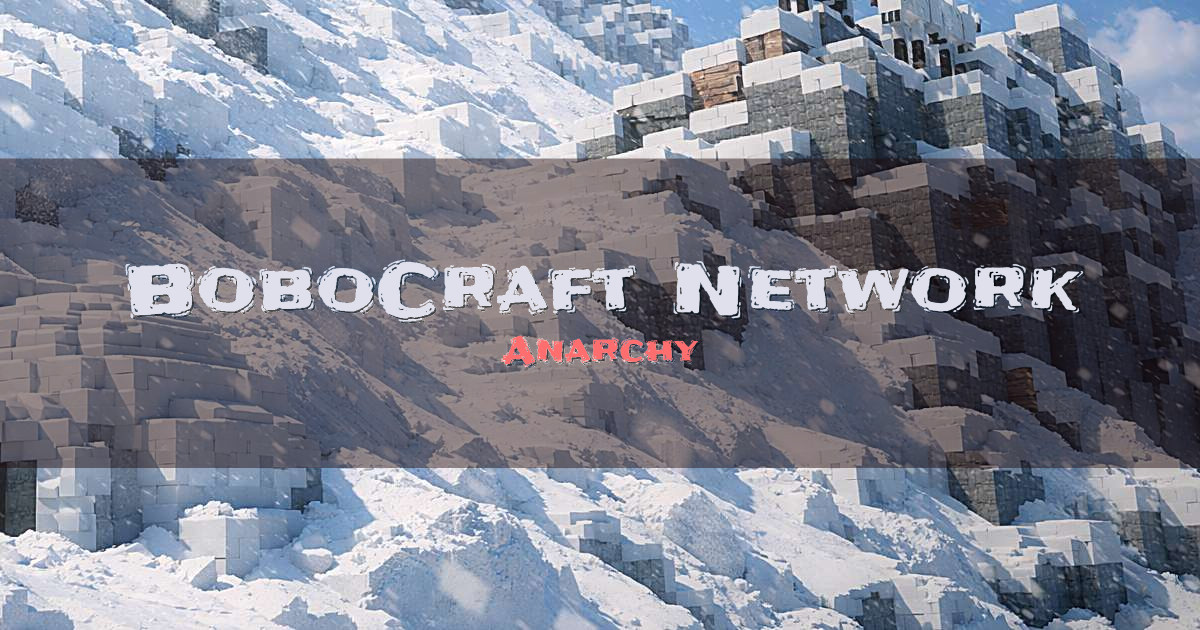 BoboCraft Network Anarchy Minecraft server