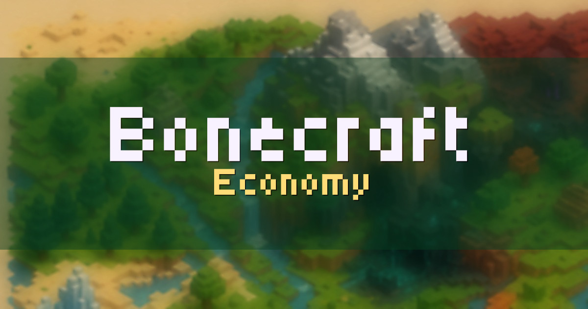 Bonecraft Economy Minecraft server