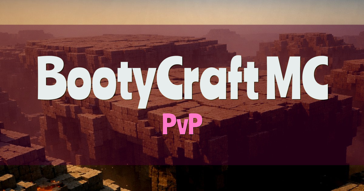 BootyCraft MC PvP Minecraft server