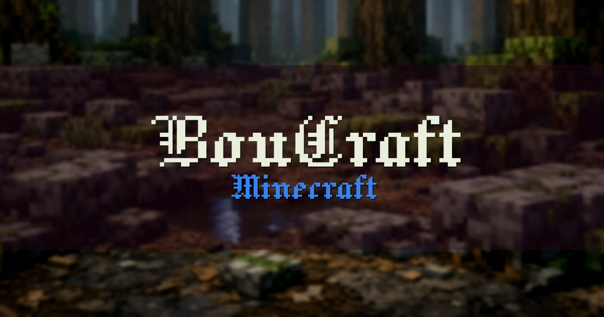 BouCraft Minecraft server