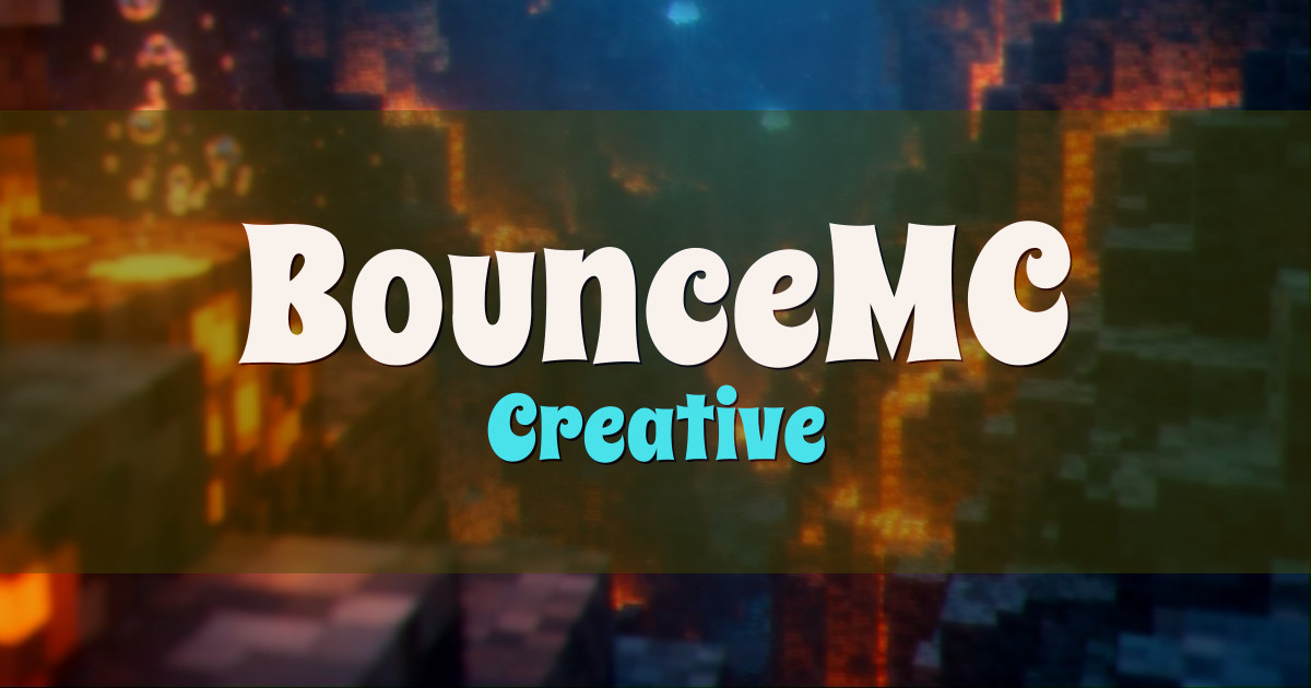 BounceMC Creative Minecraft server
