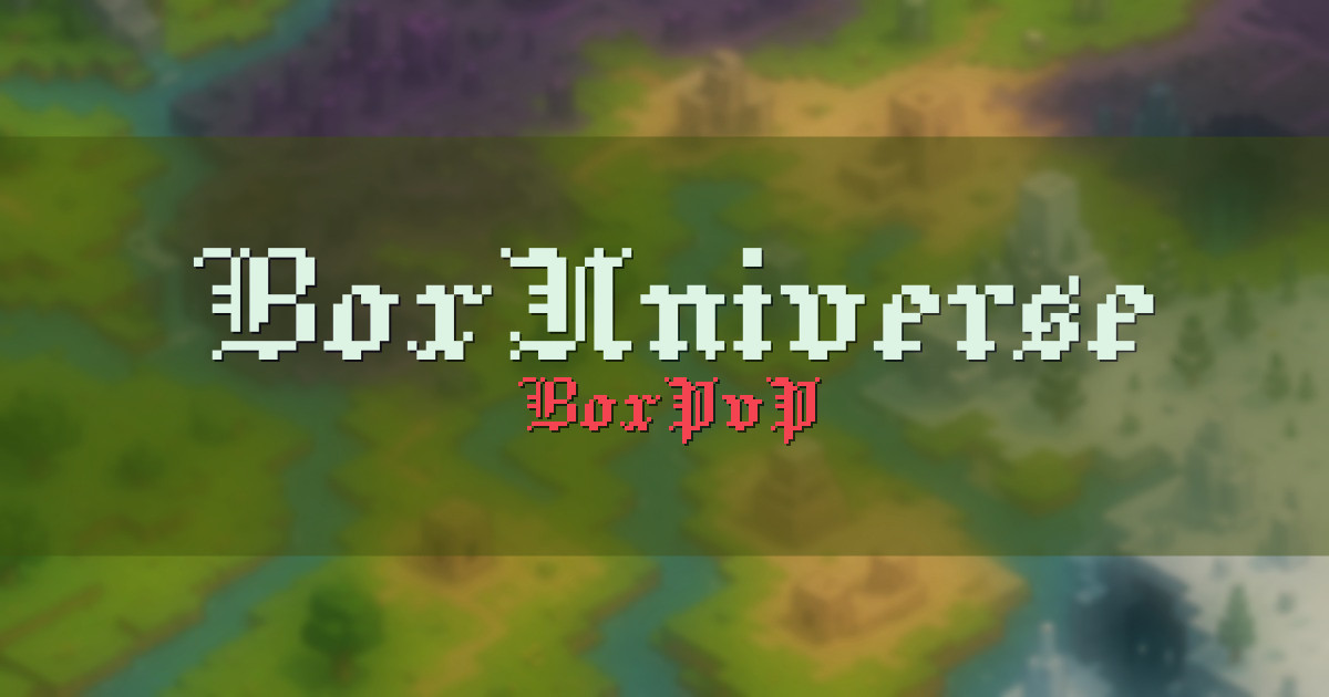 BoxUniverse BoxPvP Minecraft server