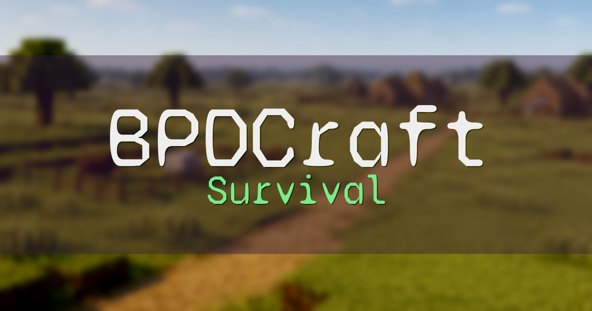 BPDCraft Survival Minecraft server