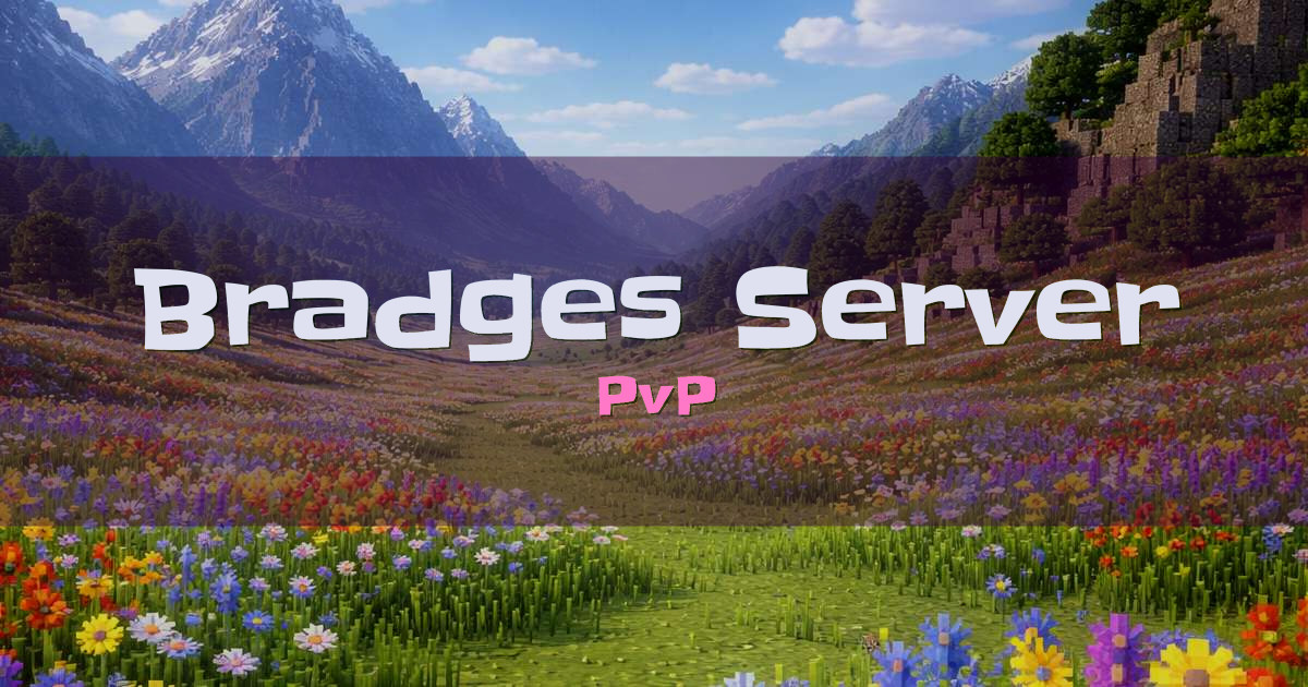 Bradges Server PvP Minecraft server