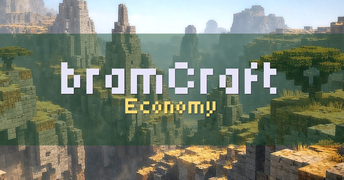 bramCraft Economy Minecraft server