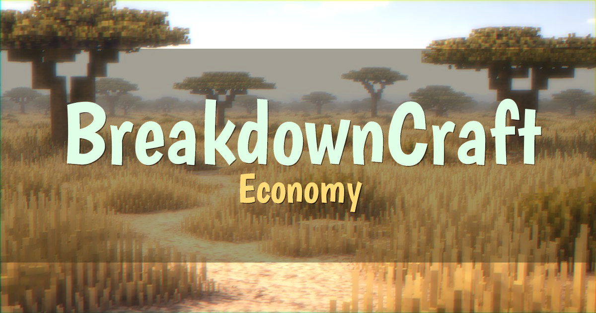 BreakdownCraft Economy Minecraft server
