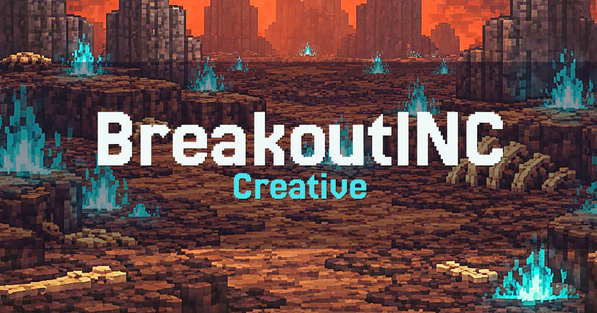 BreakoutINC Creative Minecraft server