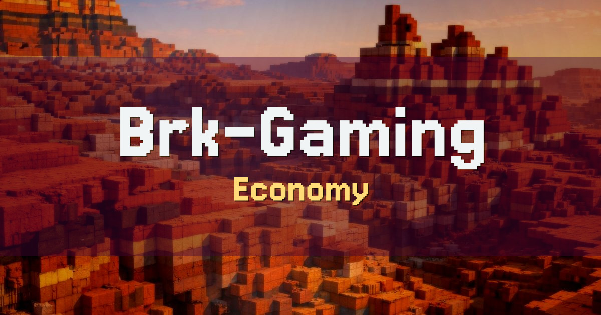Brk-Gaming Economy Minecraft server