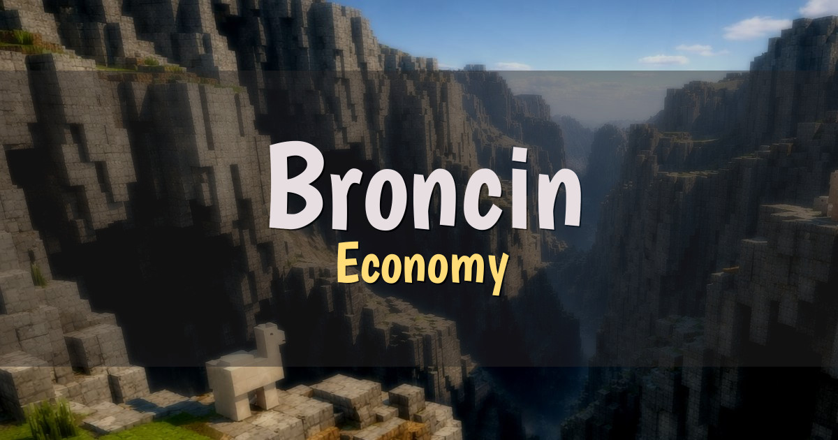 Broncin Economy Minecraft server