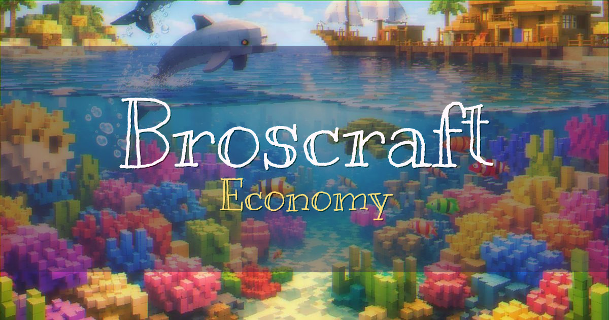 Broscraft Economy Minecraft server