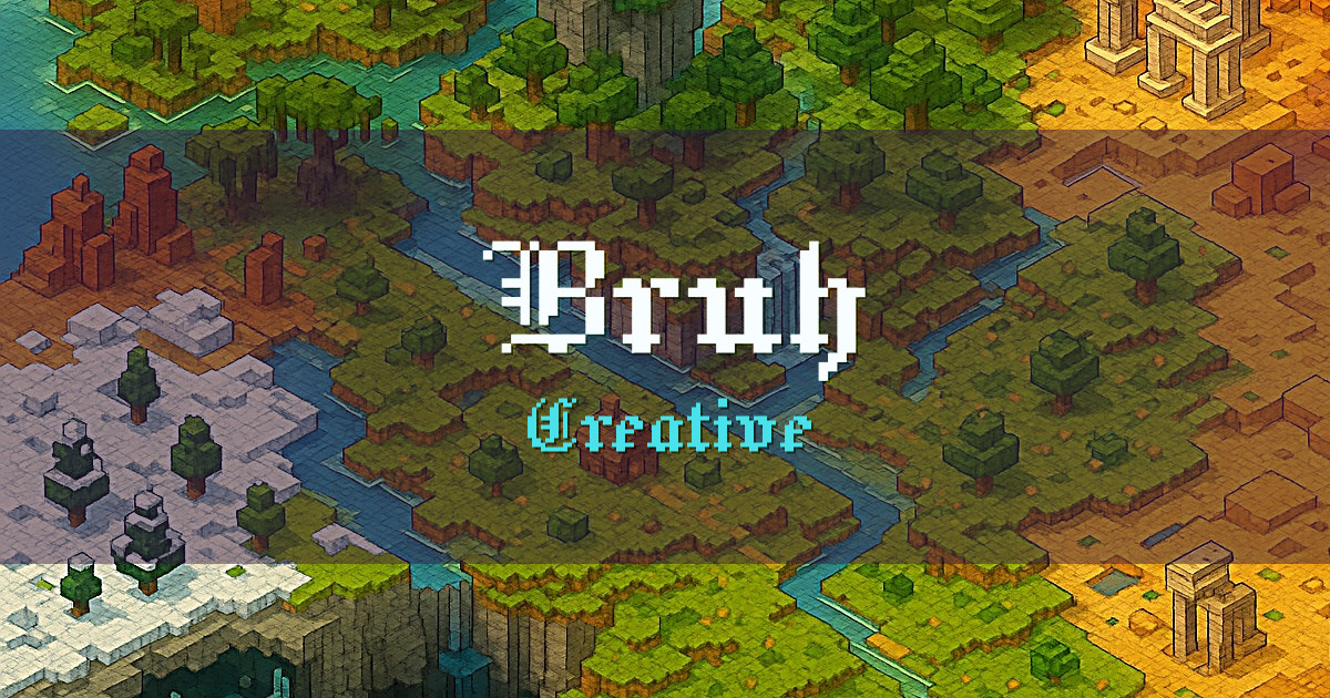 Bruh Creative Minecraft server
