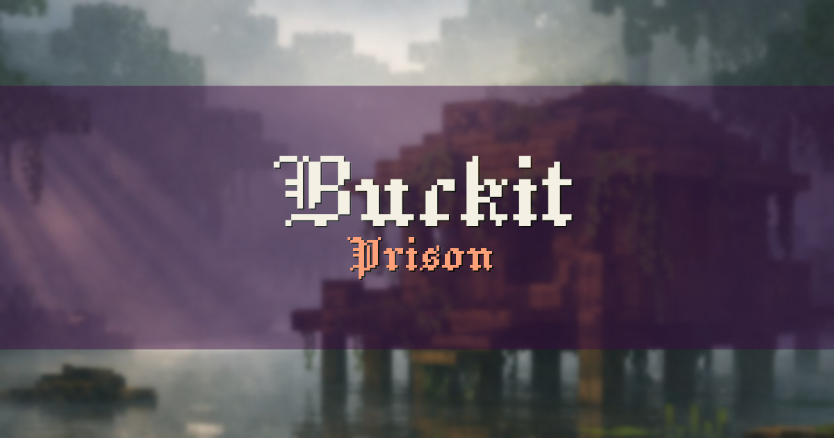 Buckit Prison Minecraft server