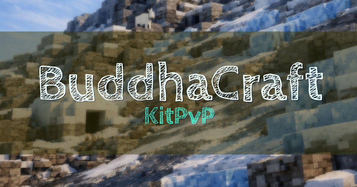 BuddhaCraft KitPvP Minecraft server