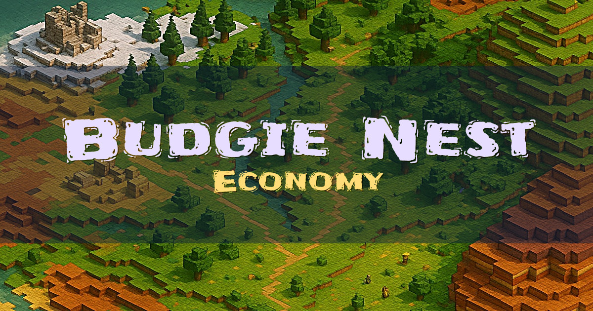 Budgie Nest Economy Minecraft server