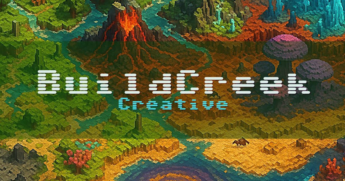 BuildCreek Creative Minecraft server