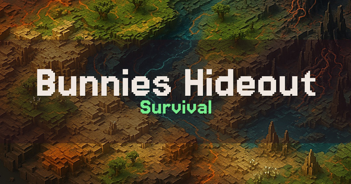 Bunnies Hideout Survival Minecraft server