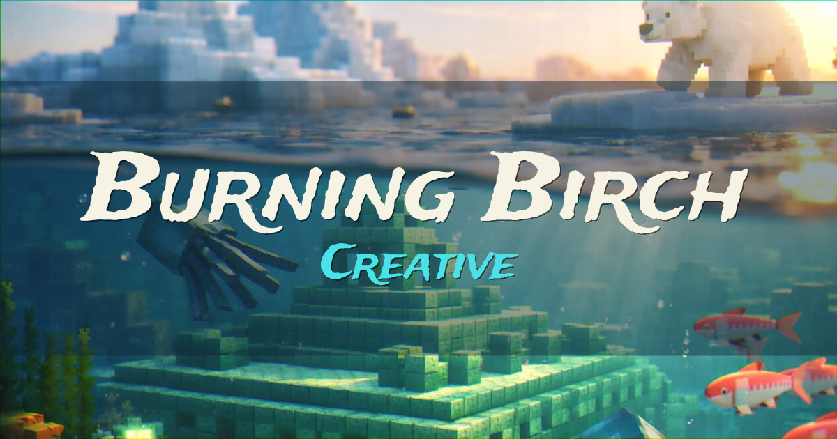 Burning Birch Creative Minecraft server