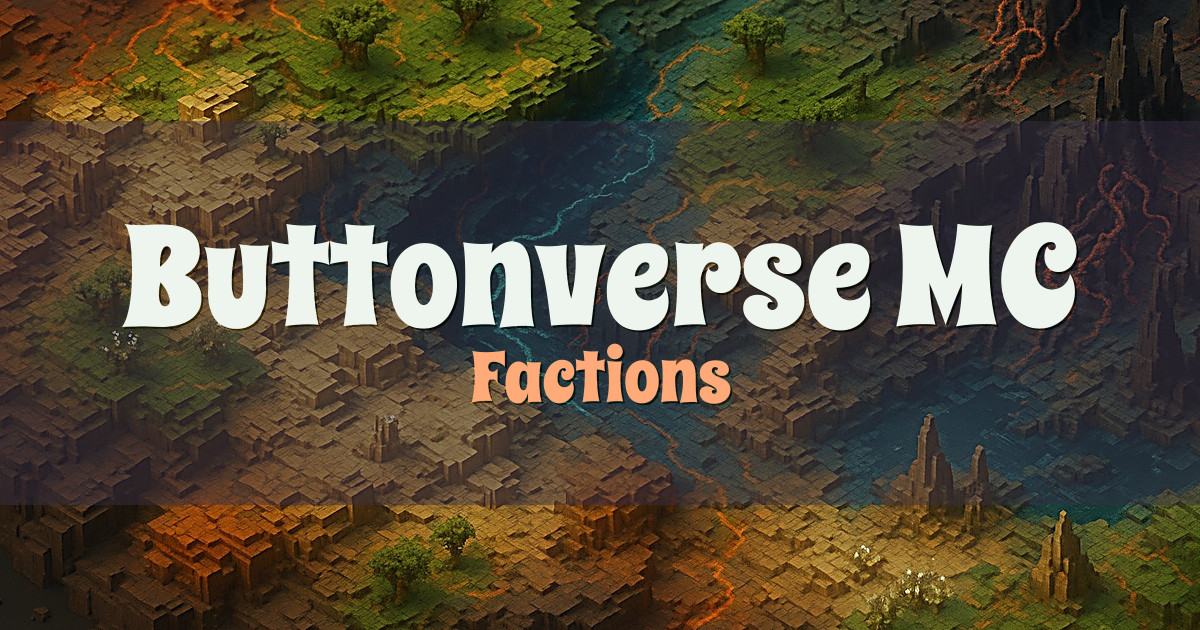 Buttonverse MC Factions Minecraft server
