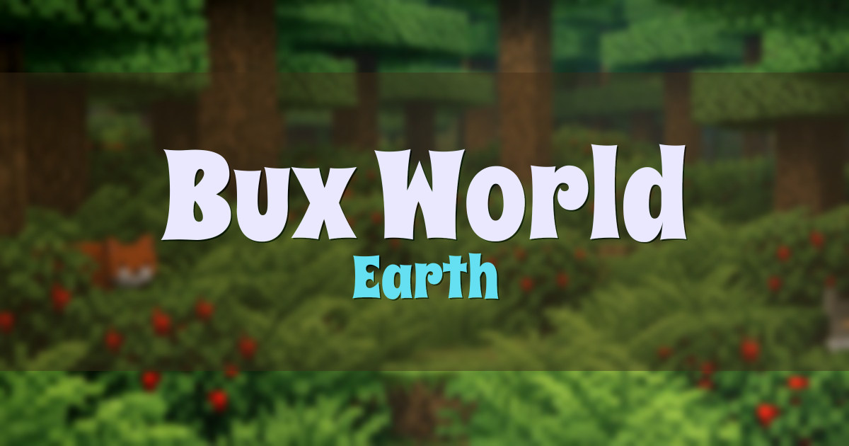 Bux World Earth Minecraft server