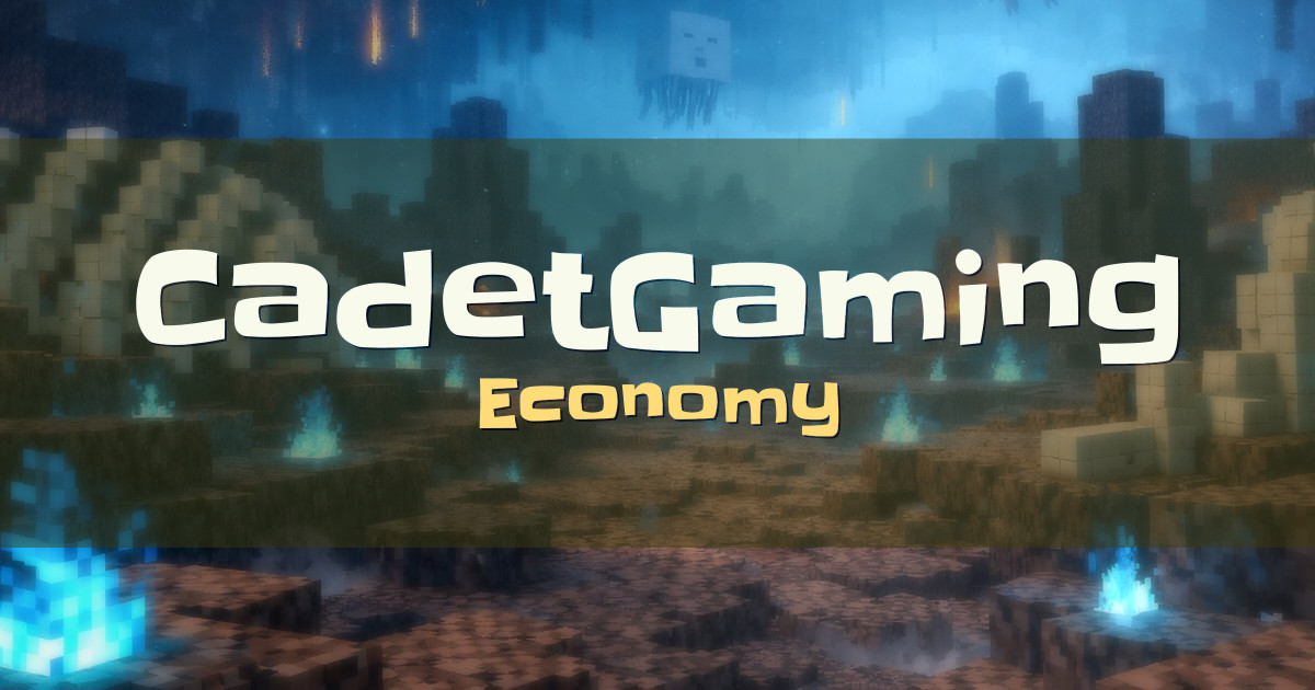 CadetGaming Economy Minecraft server