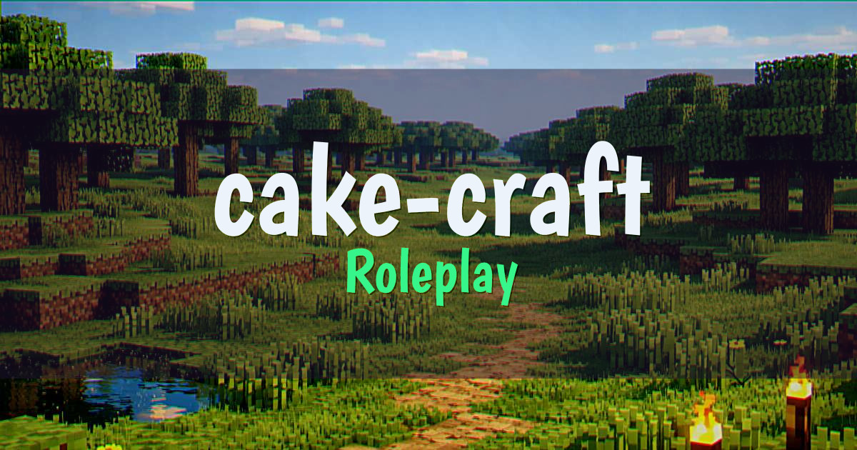 cake-craft Roleplay Minecraft server