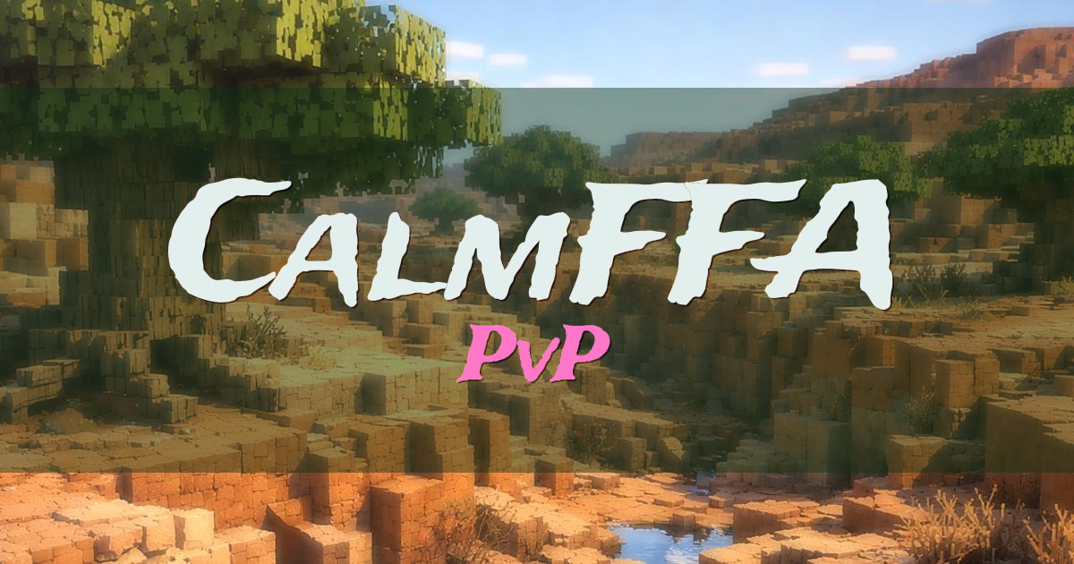 CalmFFA PvP Minecraft server