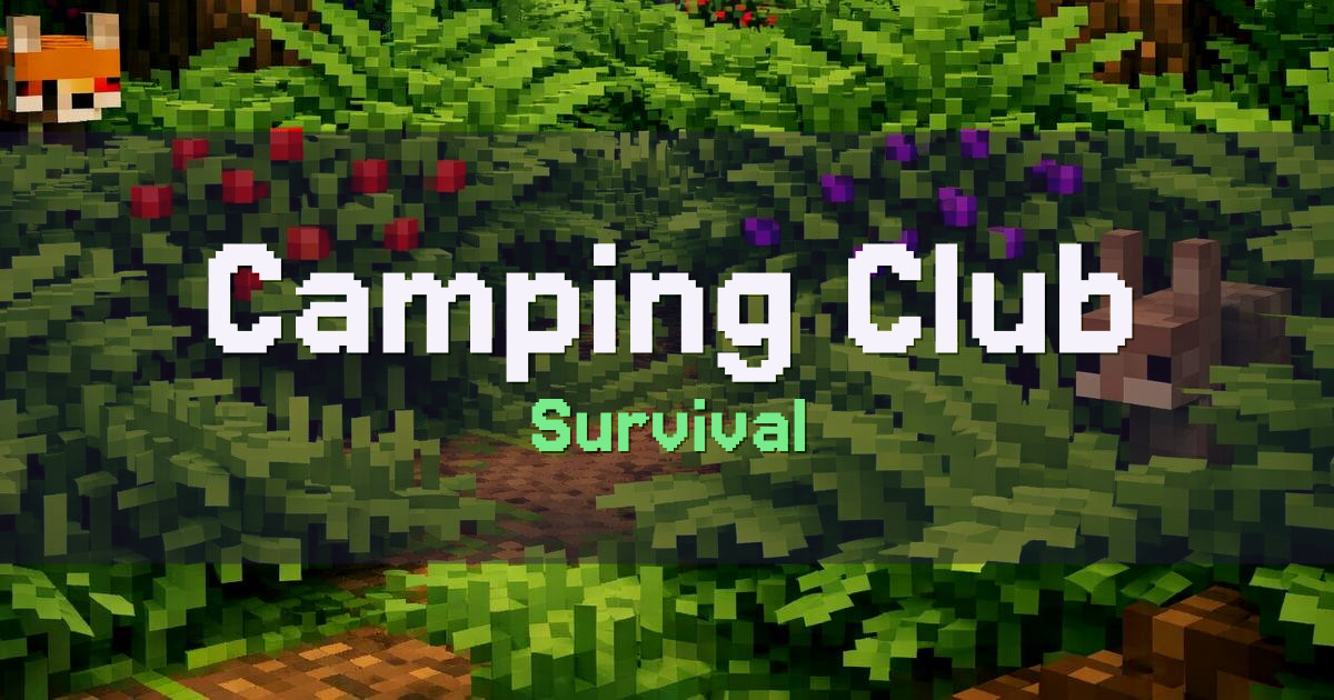 Camping Club Survival Minecraft server