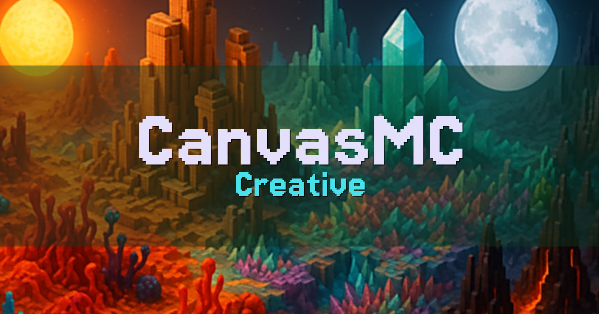 CanvasMC Creative Minecraft server