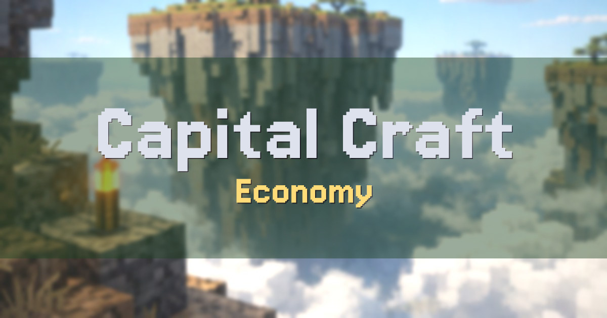 Capital Craft Economy Minecraft server