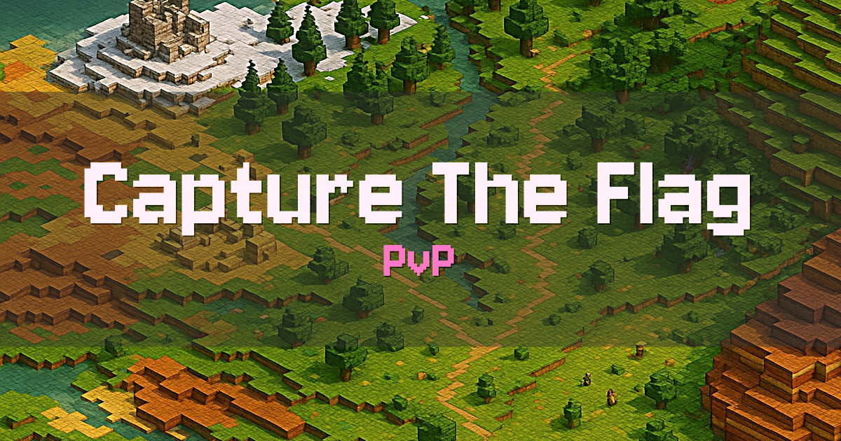 Capture The Flag PvP Minecraft server