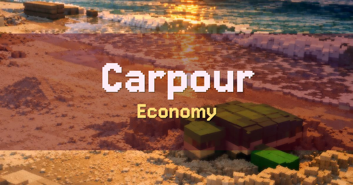 Carpour Economy Minecraft server