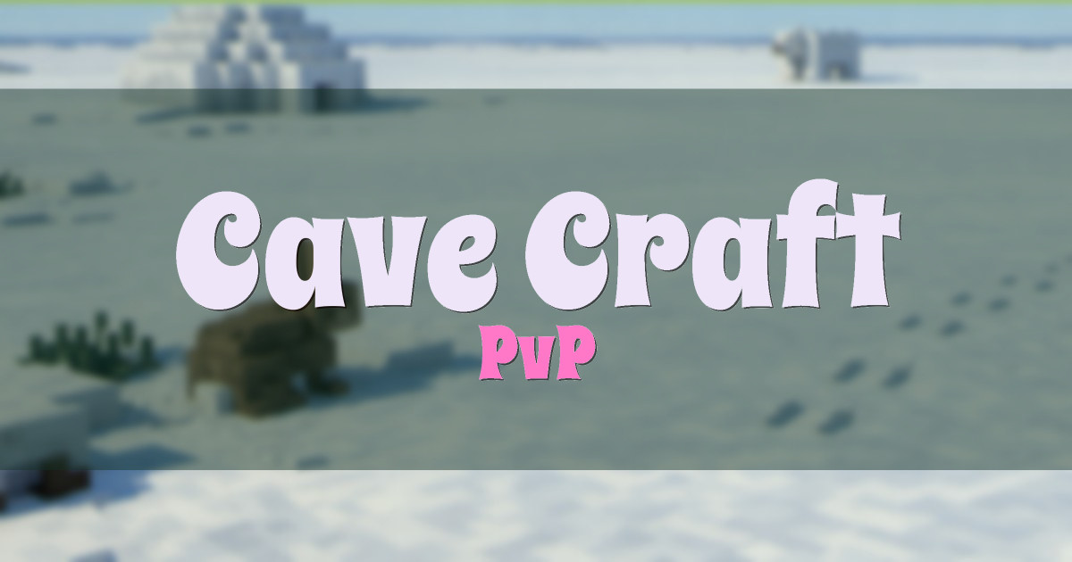 Cave Craft PvP Minecraft server