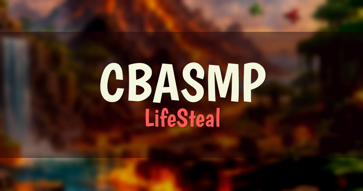 CBASMP LifeSteal Minecraft server