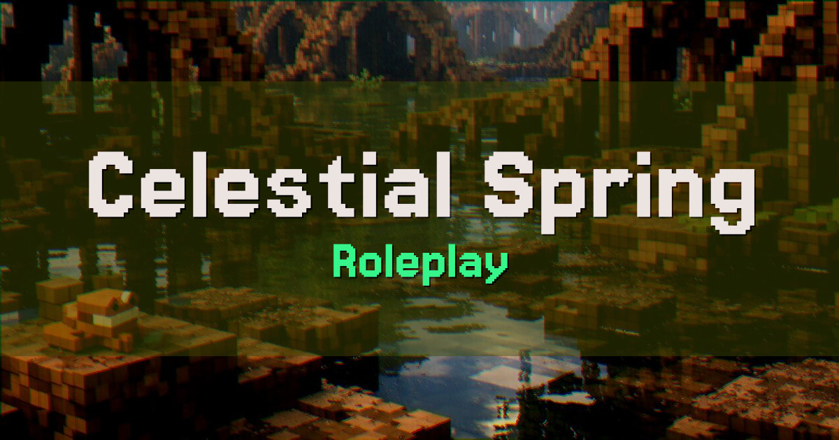 Celestial Spring Roleplay Minecraft server