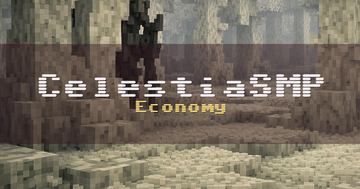 CelestiaSMP Economy Minecraft server