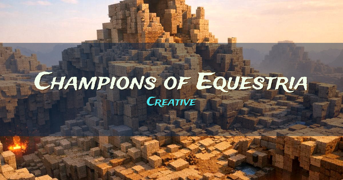 Champions of Equestria Creative Minecraft server
