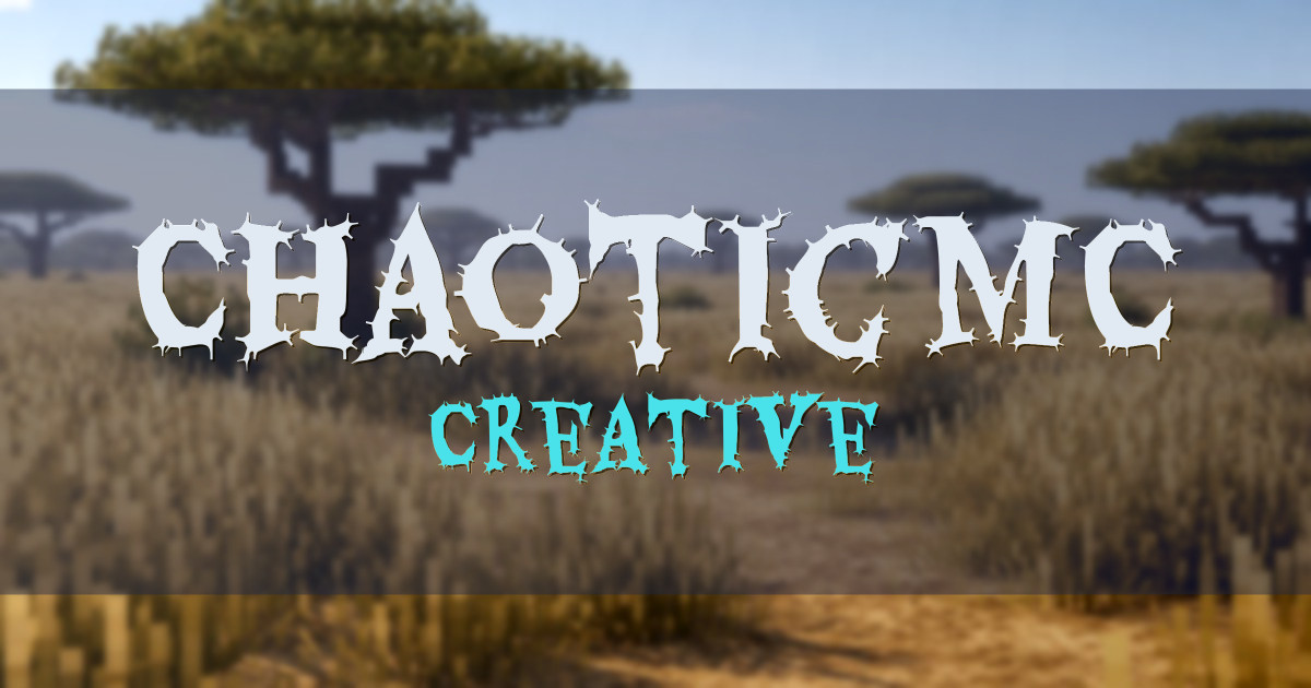 ChaoticMC Creative Minecraft server
