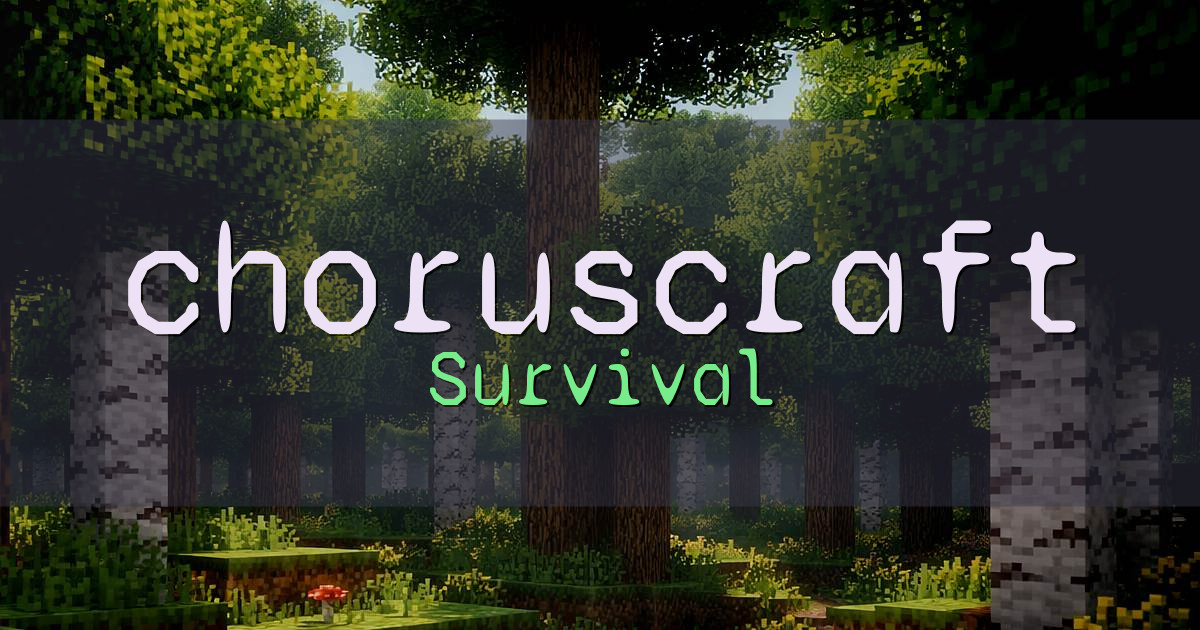 choruscraft Survival Minecraft server