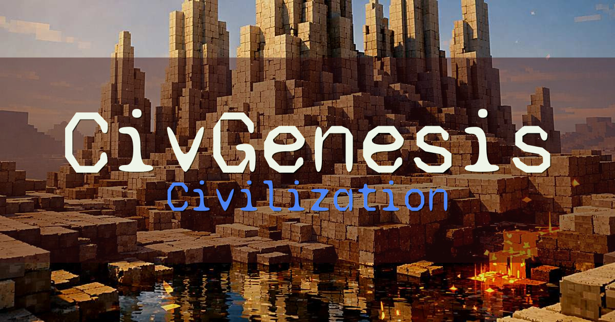 CivGenesis Civilization Minecraft server