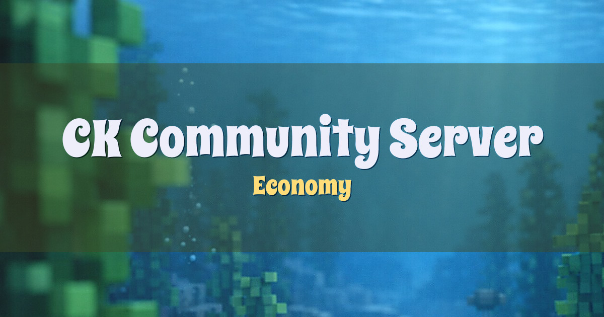 CK Community Server Economy Minecraft server
