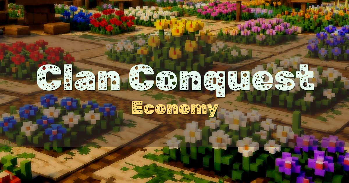 Clan Conquest Economy Minecraft server