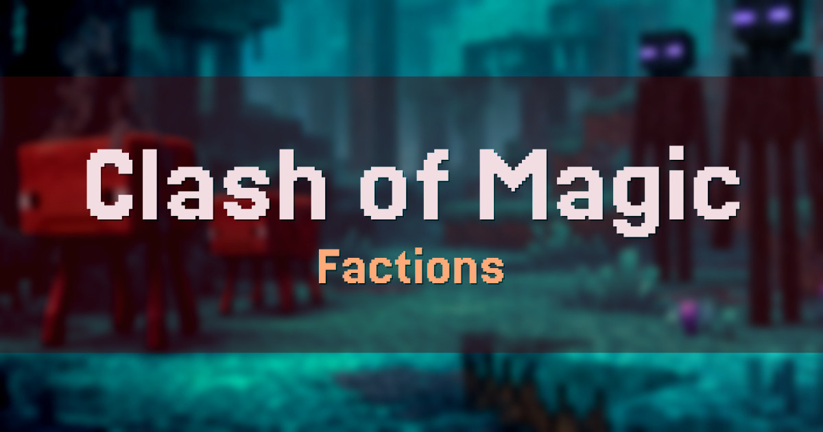 Clash of Magic Factions Minecraft server